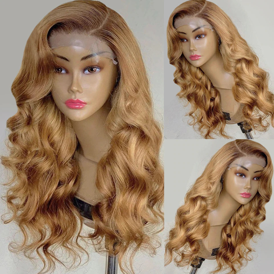 Honey Blonde Brazilian - Wigs4less