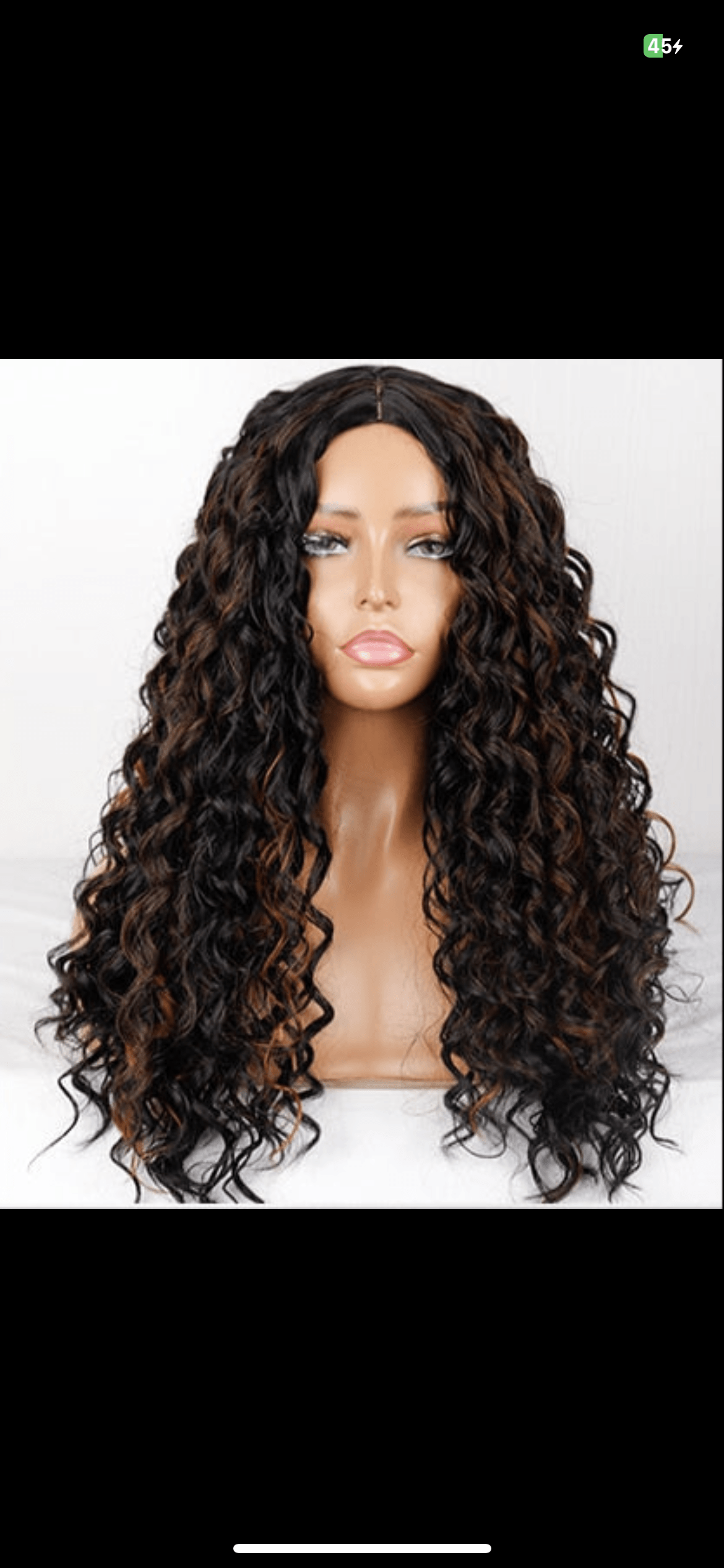 Kinky Curly Long Deep Wave - Wigs4less