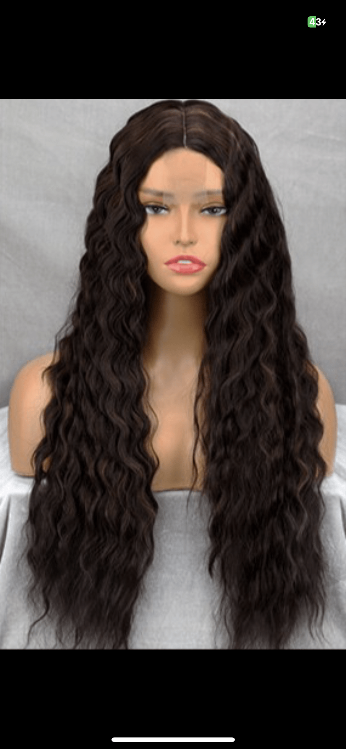 Kinky Curly Long Deep Wave - Wigs4less